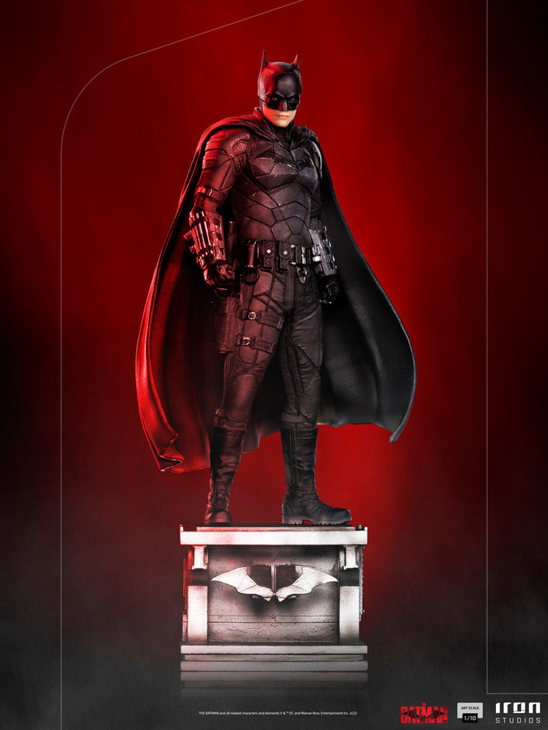 Iron Studios Batman The Batman (2022) 1/10 Scale Figure, packaging shot