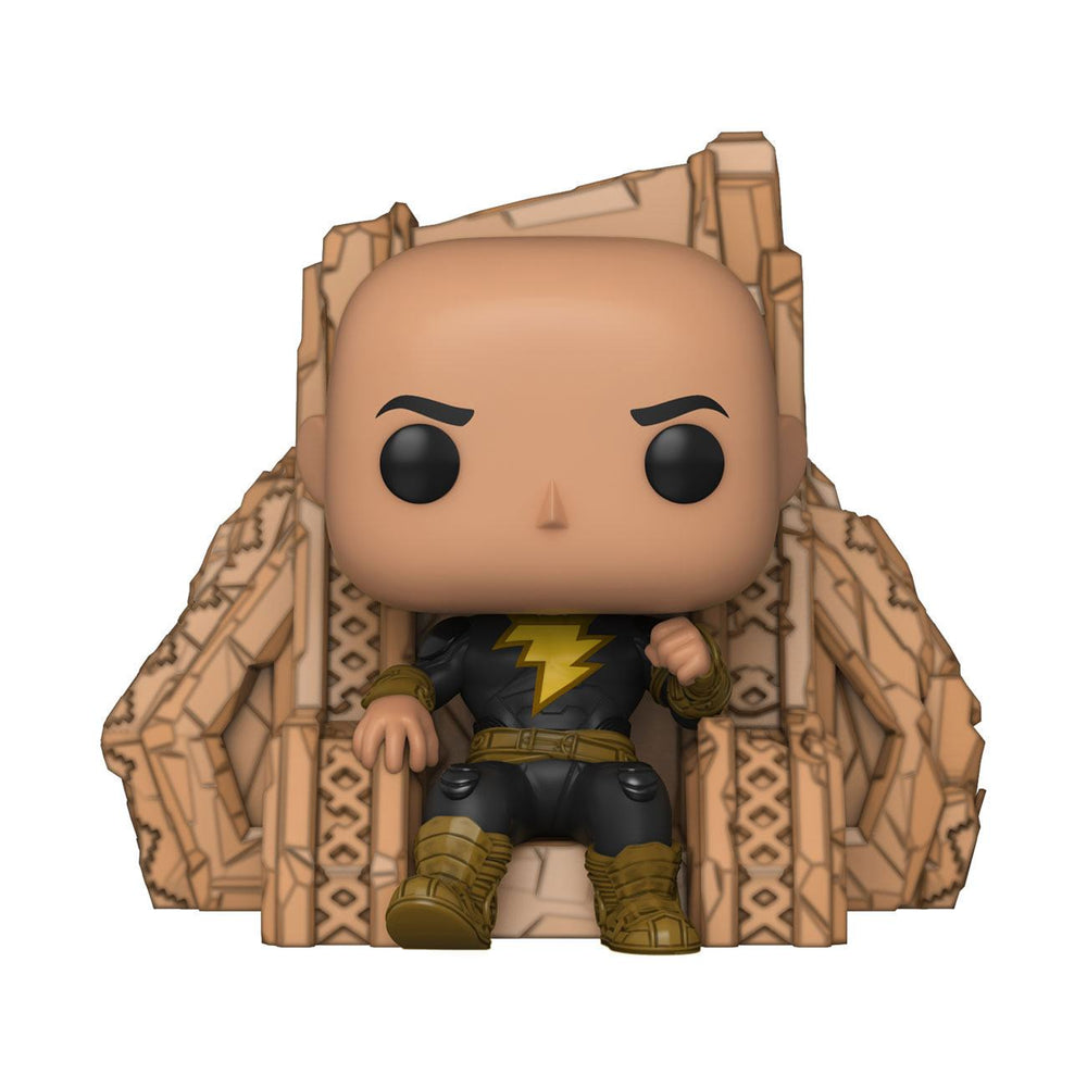 Black Adam POP! Deluxe Vinyl Figure Black Adam on Throne 9 cm - Infinity Collectables  - #tag1#