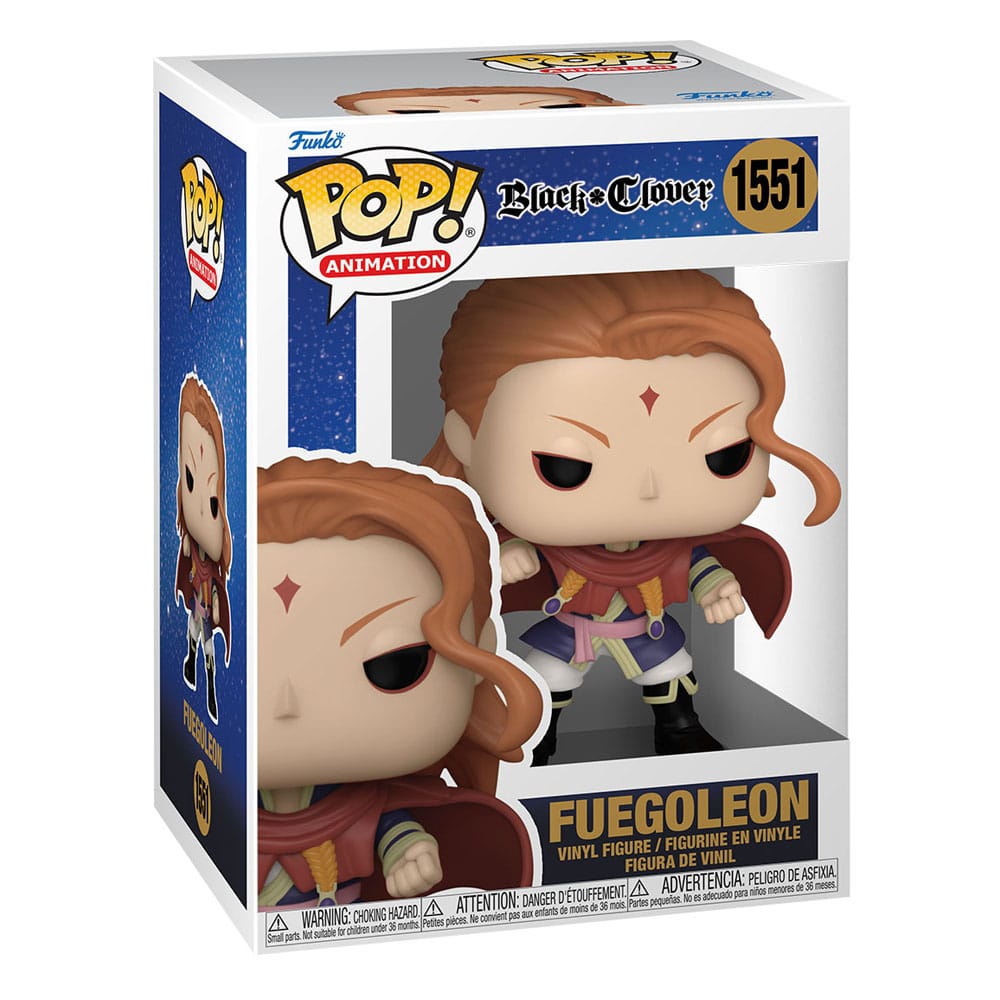 Black Clover POP! Animation Vinyl Figure Fuegoleon 9 cm - Infinity Collectables  - #tag1#