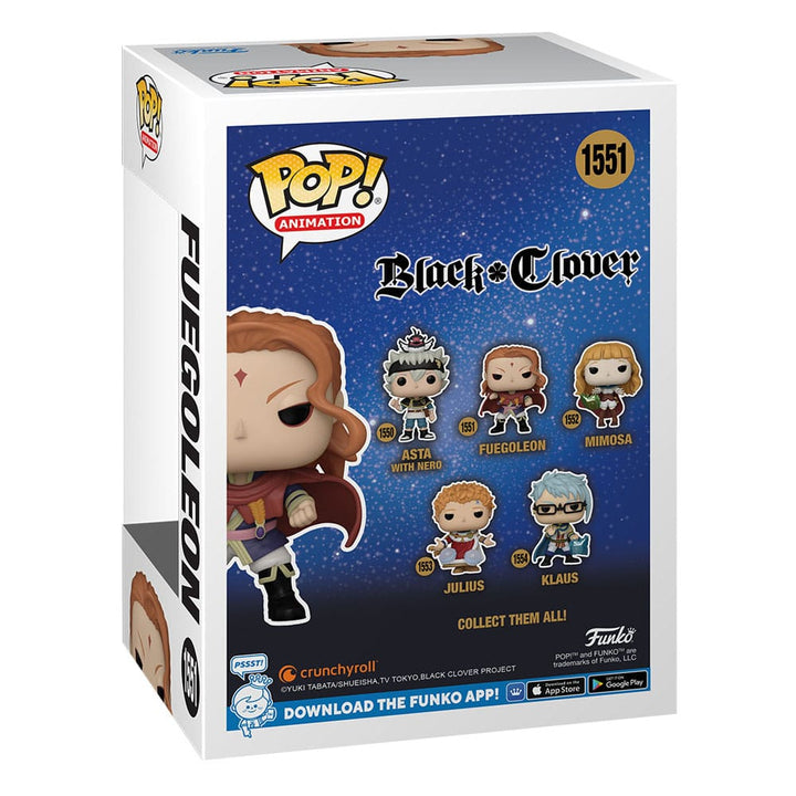 Black Clover POP! Animation Vinyl Figure Fuegoleon 9 cm - Infinity Collectables  - #tag1#