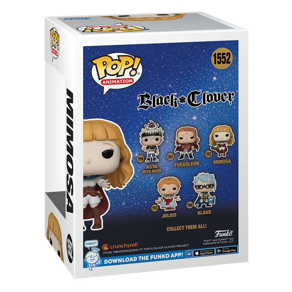 Black Clover POP! Animation Vinyl Figure Mimosa 9 cm - Infinity Collectables  - #tag1#