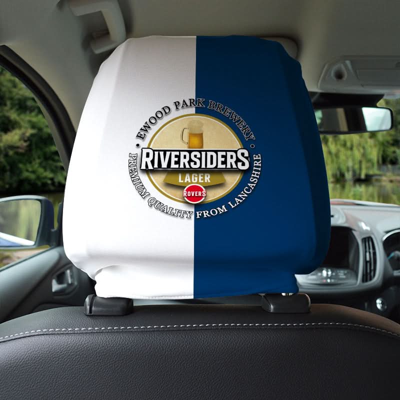 Blackburn Riversiders - Football Legends - Headrest Cover collectible from https://britishmade.gifts/