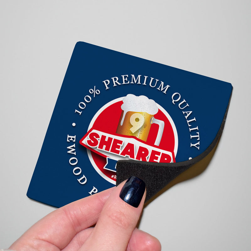 Blackburn Shearer - Football Coaster - Square Or Circle, alternate view