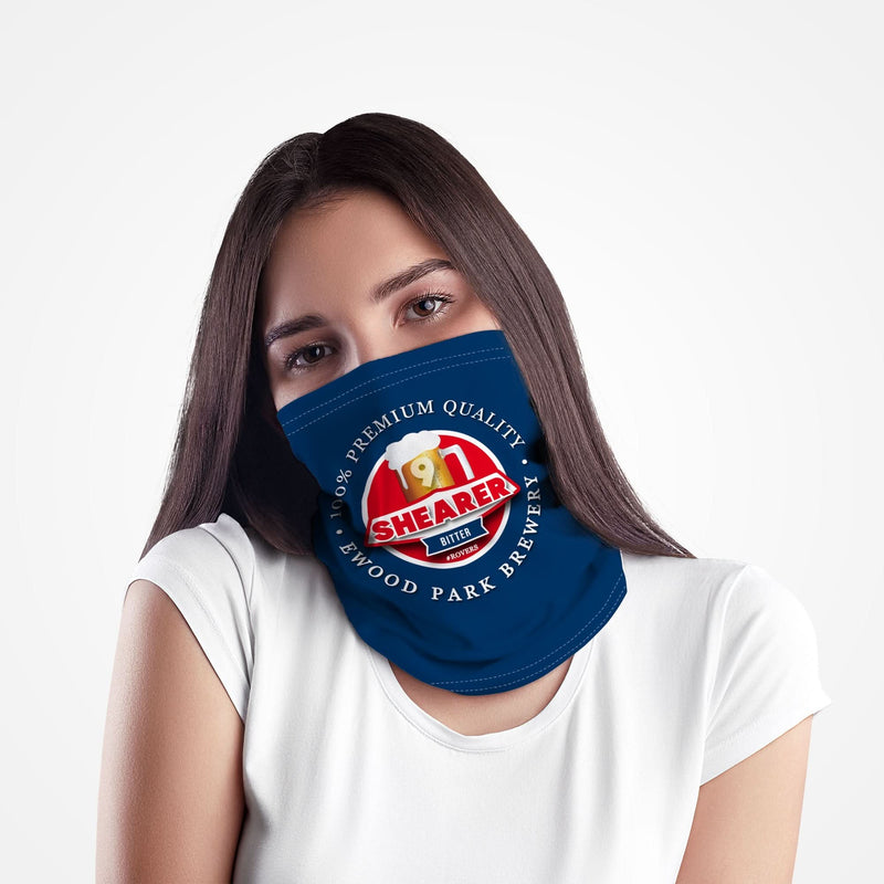 Blackburn Shearer - Football Legends - Snood collectible from https://britishmade.gifts/