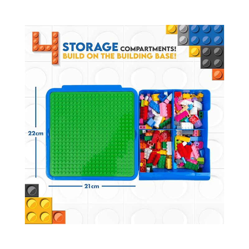 Block Tech Block Builder Storage Case, close-up detail