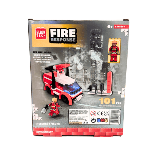 Block Tech Fire Response 101pcs, alternate view
