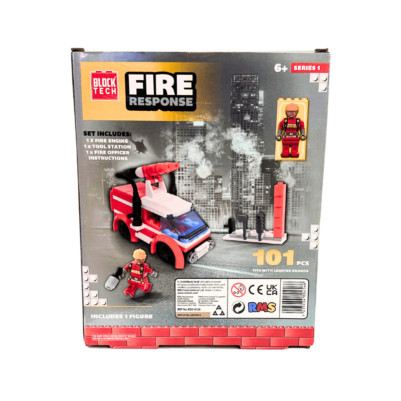 Block Tech Fire Response 101pcs, alternate view