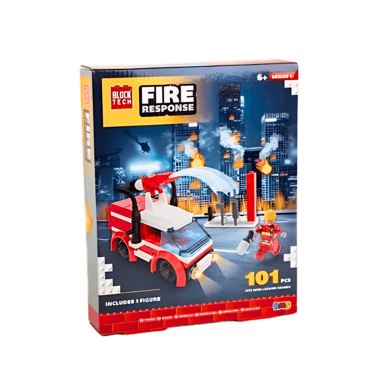 Block Tech Fire Response 101pcs collectible from PoundFun