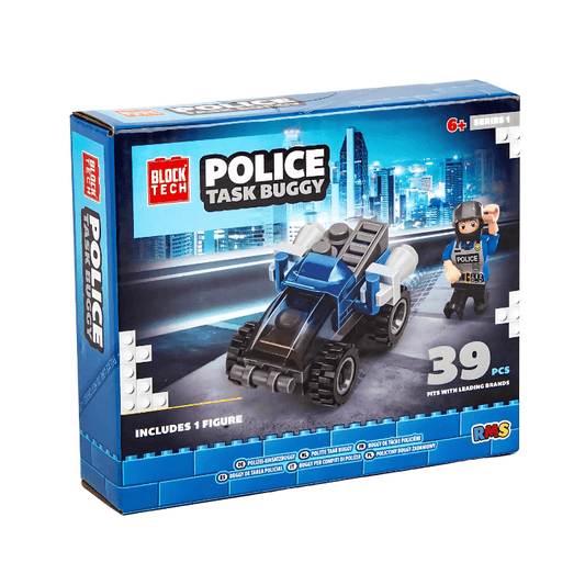 Block Tech Police Task Buggy Set collectible from PoundFun