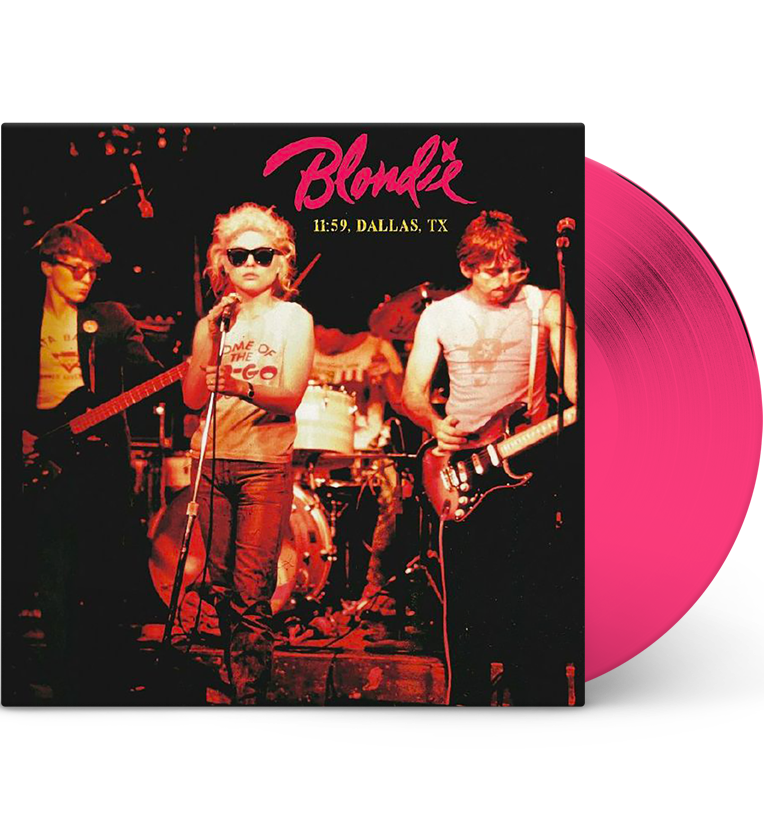 Blondie – 11:59, Dallas, TX (Limited Edition 12-Inch Album on Pink Vinyl) collectible from Coda Records