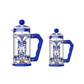 Bialetti X Dolce&Gabbana Blue Mediterranean Cafetiere, close-up detail