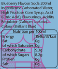 Juji Juice - Blueberry Flavour Ramune, in display