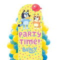 Bluey and Bingo Balloon Party Time Large Backdrop Cardboard Cut Out Height 185cm collectible from Star Cutouts