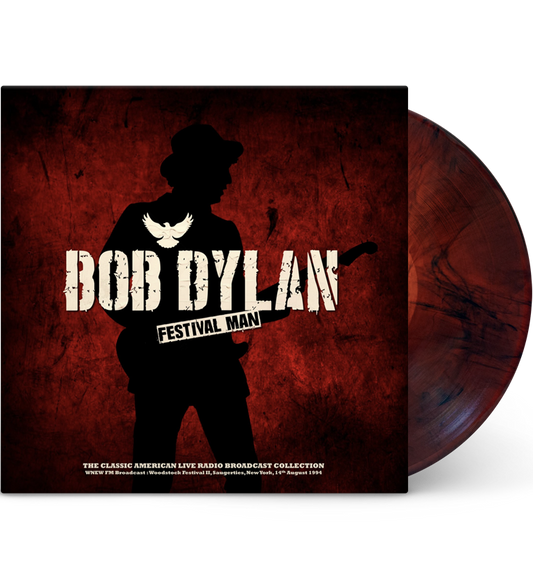 Bob Dylan – Festival Man: Woodstock ’94 (Limited Edition 12-Inch Album on Red Marble Vinyl) collectible from Coda Records