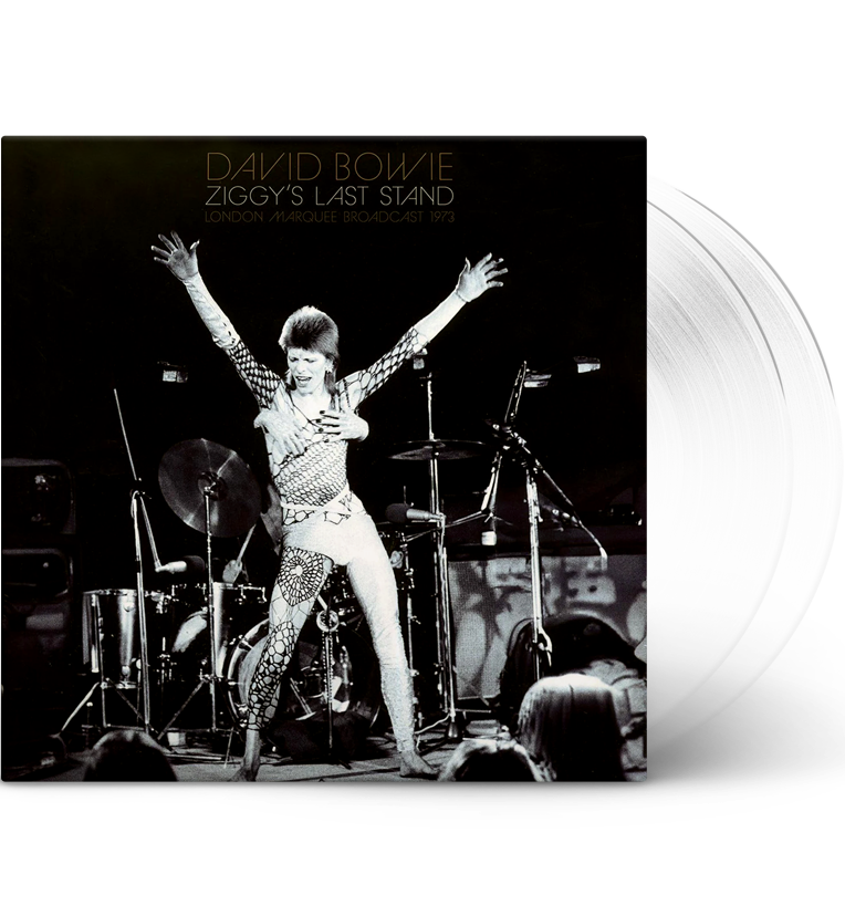 David Bowie – Ziggy’s Last Stand: London Marquee Broadcast 1973 (Limited Edition Double-LP on Clear Vinyl) collectible fro...