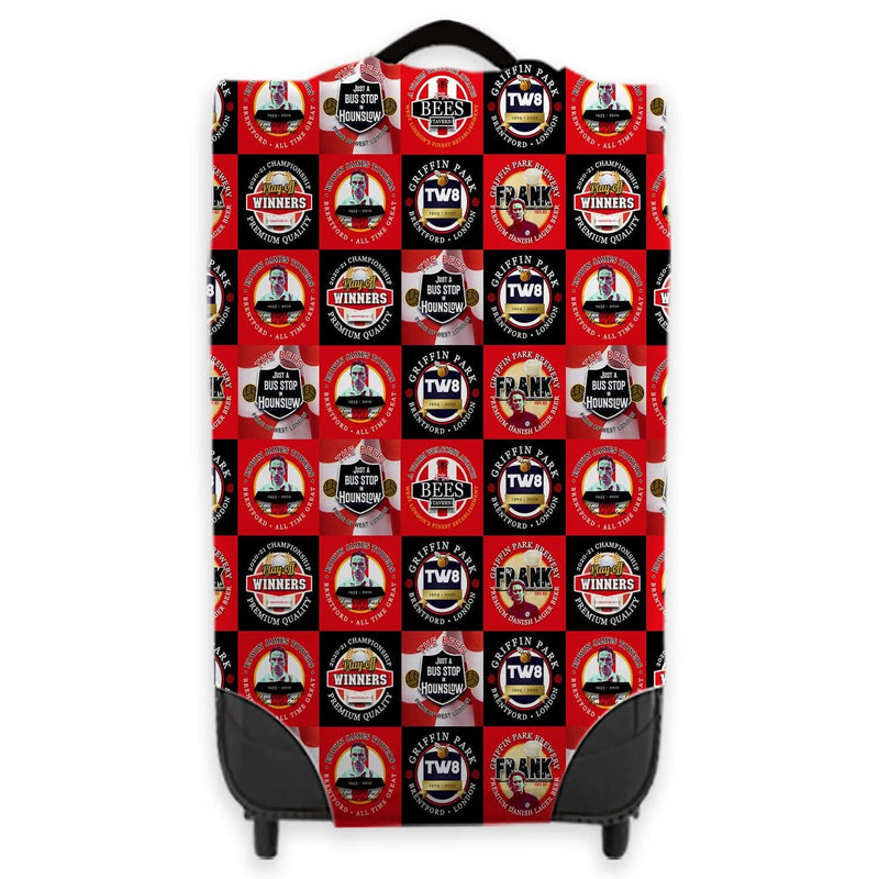 Brentford - Football Legends - Luggage Cover - 3 Sizes collectible from https://britishmade.gifts/