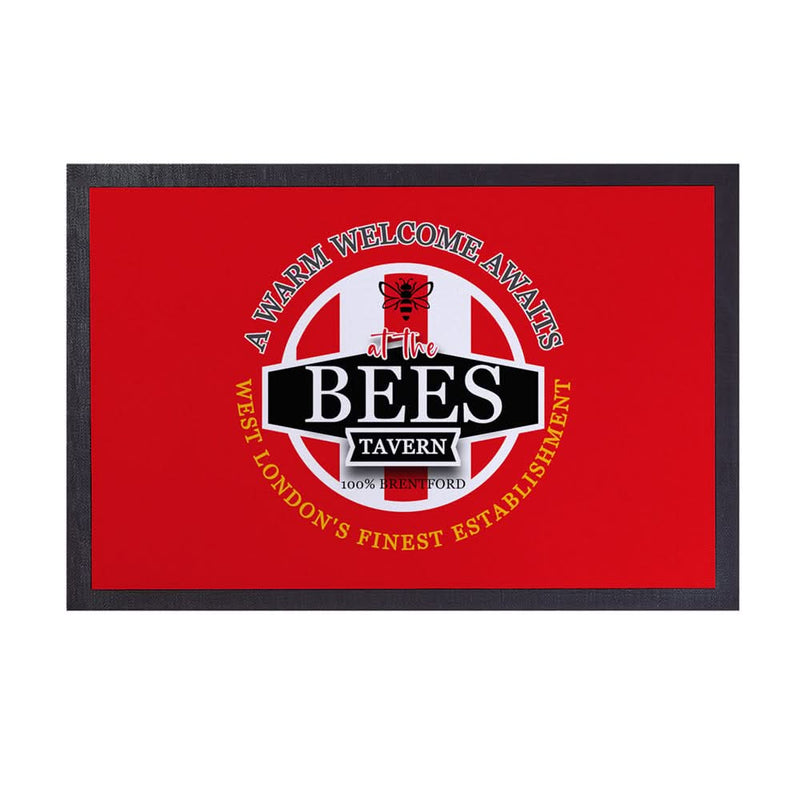 Brentford Bees - Football Legends - Door Mat -60cm X 40cm collectible from https://britishmade.gifts/