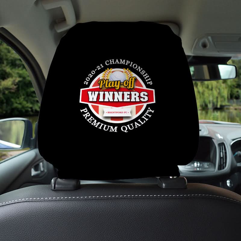 Brentford Play Off - Football Legends - Headrest Cover collectible from https://britishmade.gifts/