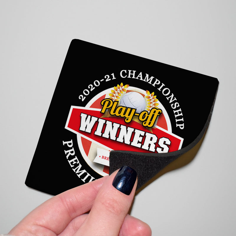 Brentford Play Off - Football Coaster - Square Or Circle, alternate view