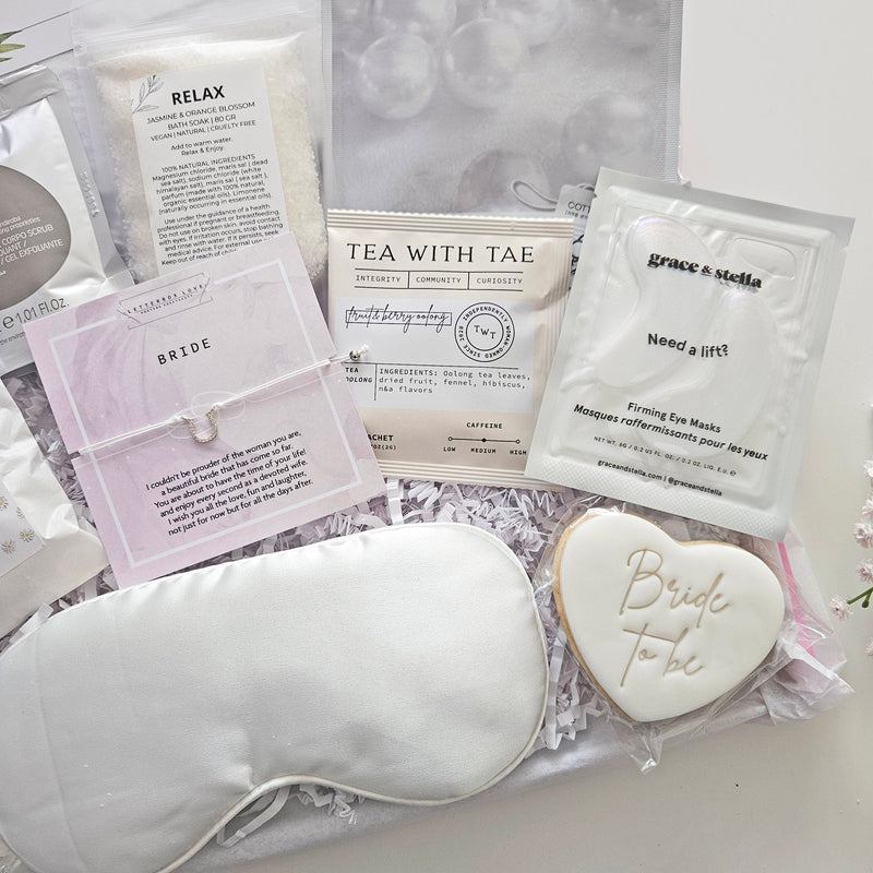 BRIDE GIFT BOX | BRIDE TO BE GIFTS, side angle