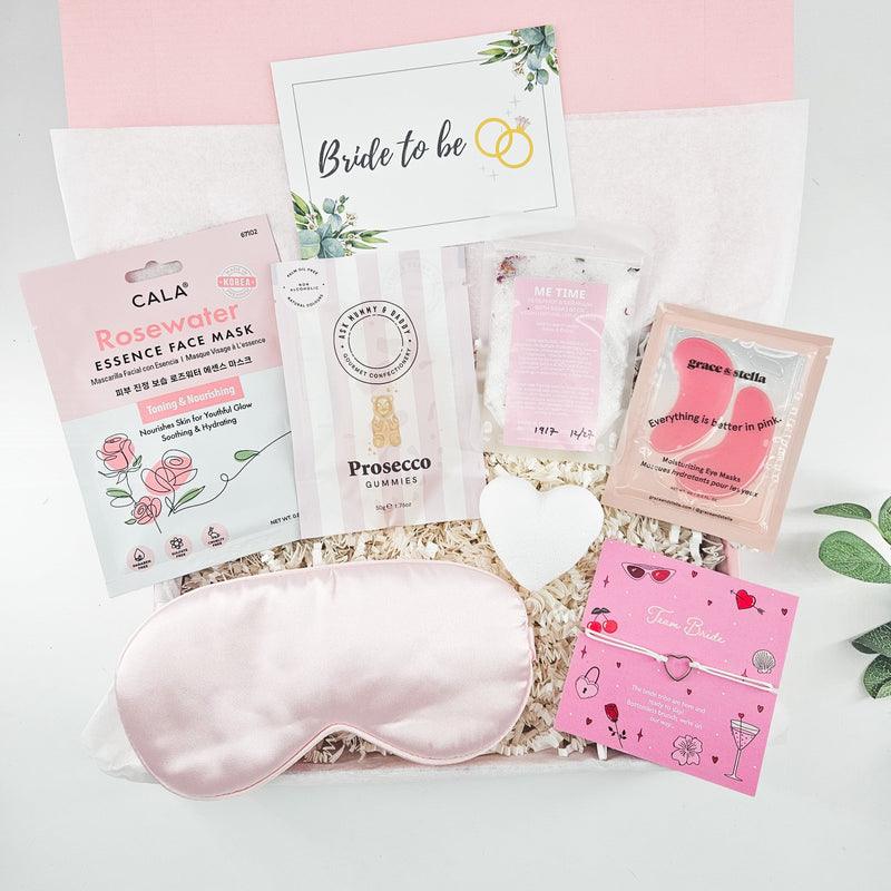 BRIDE TO BE GIFT BOX | THE BLUSH CELEBRATION BOX collectible from MySelfLoveBox