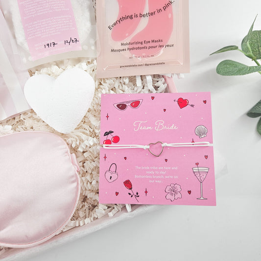 BRIDE TO BE GIFT BOX | THE BLUSH CELEBRATION BOX, alternate view