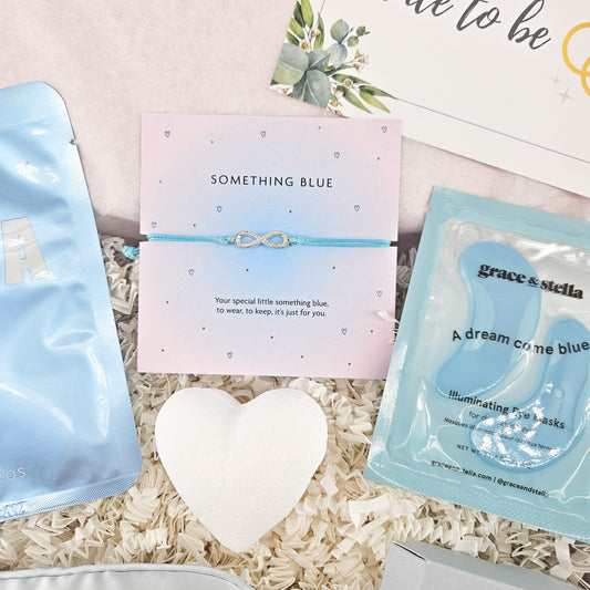 BRIDE TO BE GIFT BOX | THE SOMETHING BLUE SPA BOX, alternate view