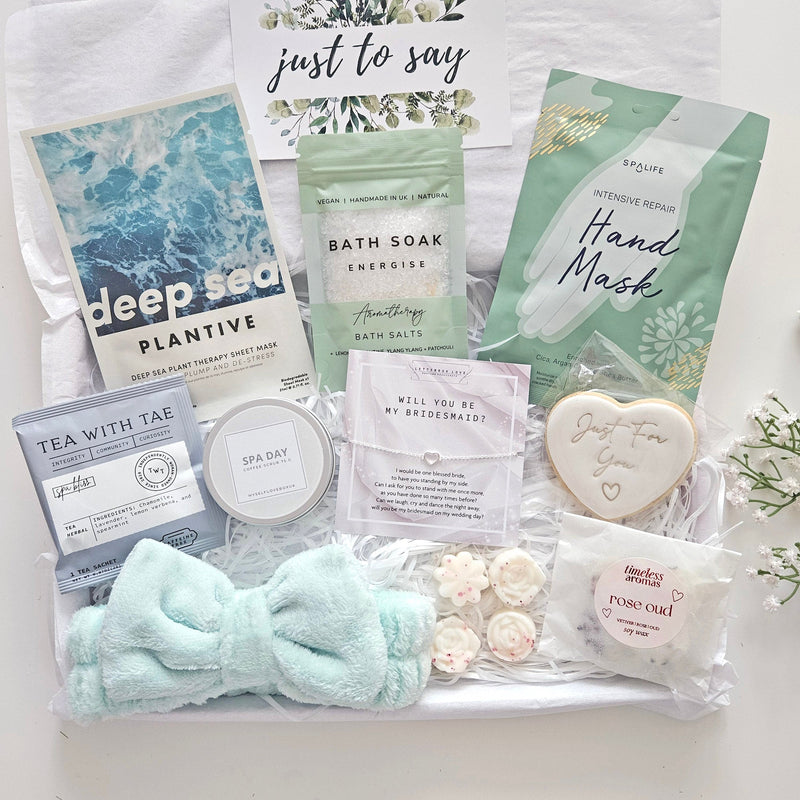 BRIDESMAID PROPOSAL BOX, side angle