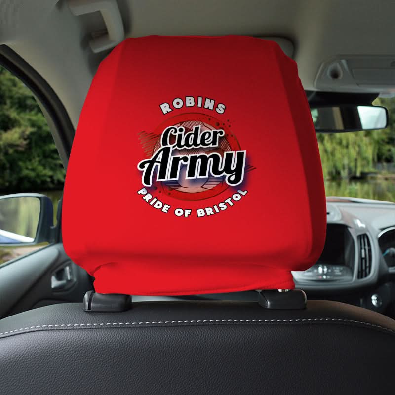 Bristol Cider Army - Football Legends - Headrest Cover collectible from https://britishmade.gifts/