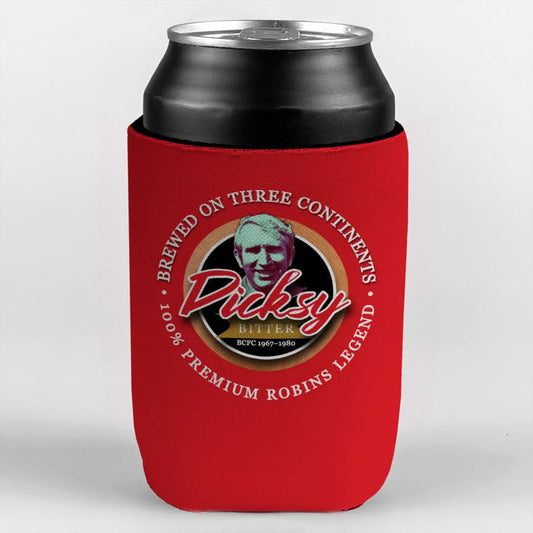 Bristol Dicks - Football Legends - Can Cooler collectible from https://britishmade.gifts/