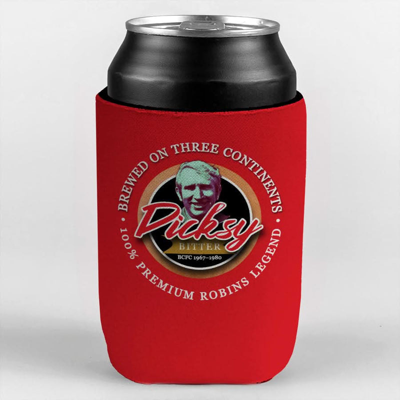 Bristol Dicks - Football Legends - Can Cooler collectible from https://britishmade.gifts/