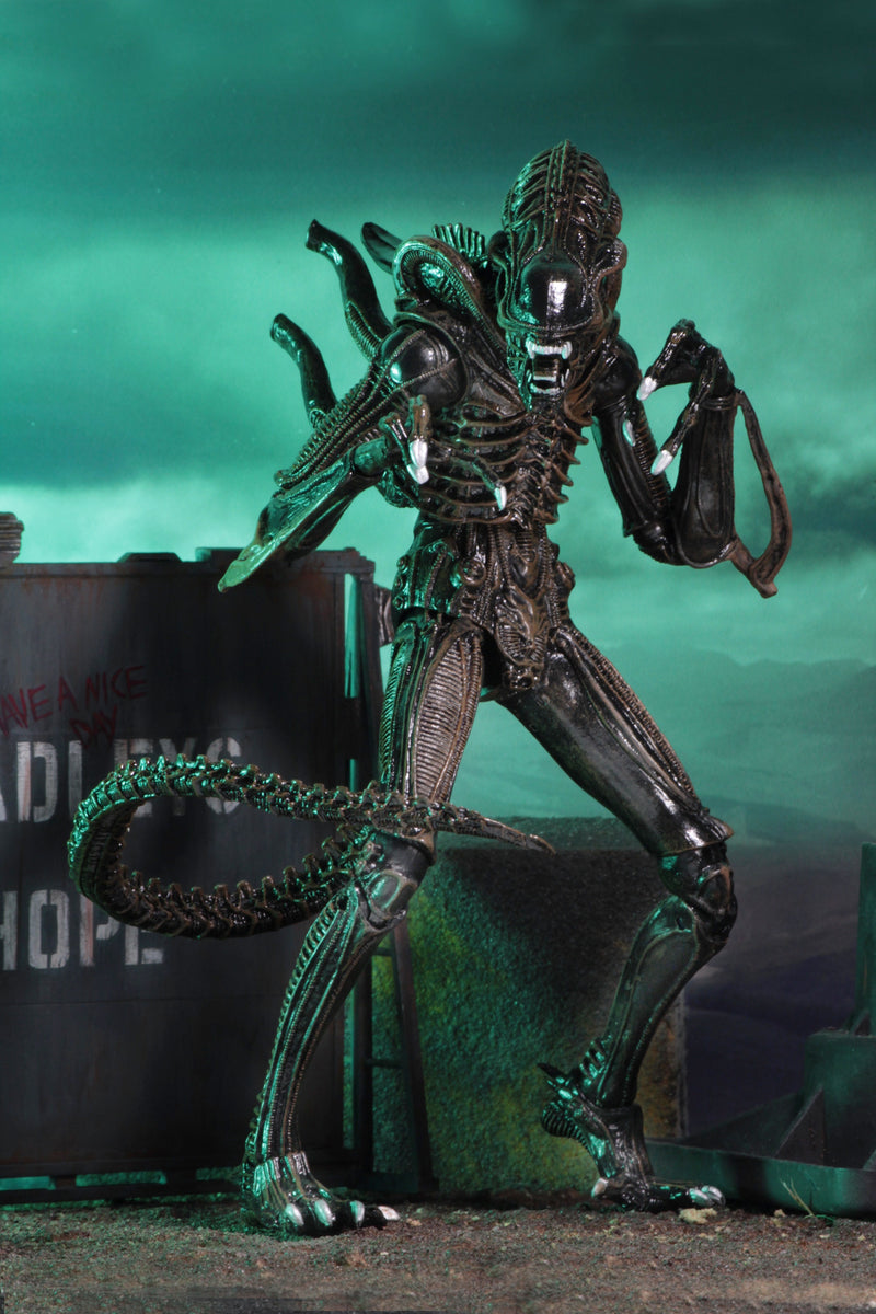 Aliens (1986) Warrior Blue and Brown Ultimate 7" Scale Action Figure Assortment close up detail