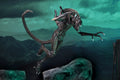 Aliens (1986) Warrior Blue and Brown Ultimate 7" Scale Action Figure Assortment packaging view