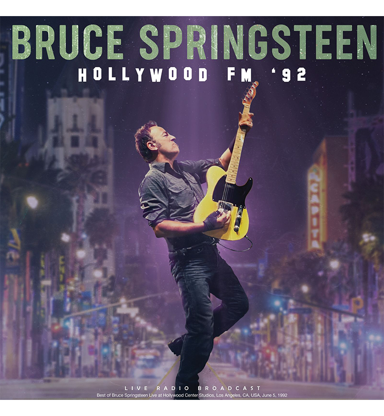 Bruce Springsteen – Hollywood FM ’92 (Limited Edition 12-Inch Album on 180g Clear Vinyl), alternate view