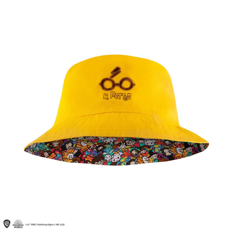 Harry Potter Funky Harry Reversible Bucket Hat, side angle