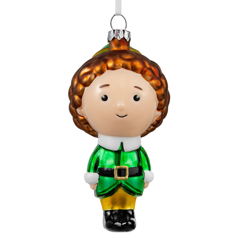 Collectable Elf Glass Christmas Ornament - Buddy the Elf