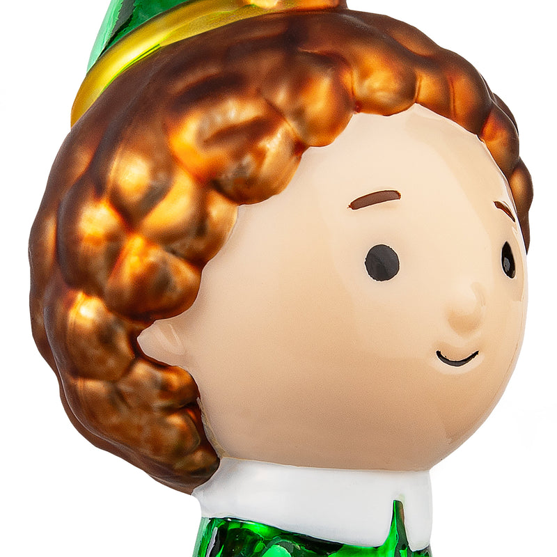 Collectable Elf Glass Christmas Ornament - Buddy the Elf