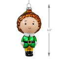 Collectable Elf Glass Christmas Ornament - Buddy the Elf
