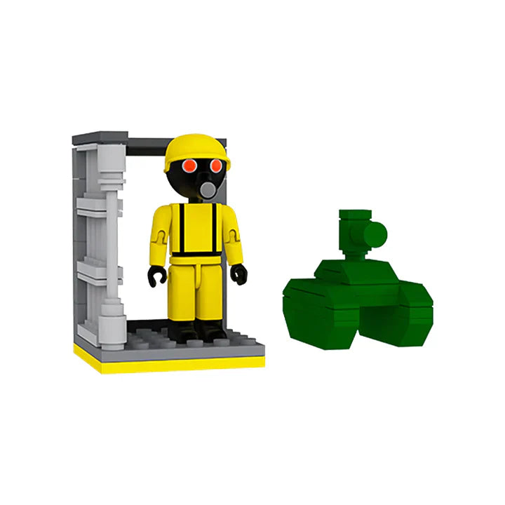 Piggy Series 1 Buildable Construction Sets, size reference
