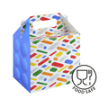 Building Blocks Party Box, side angle