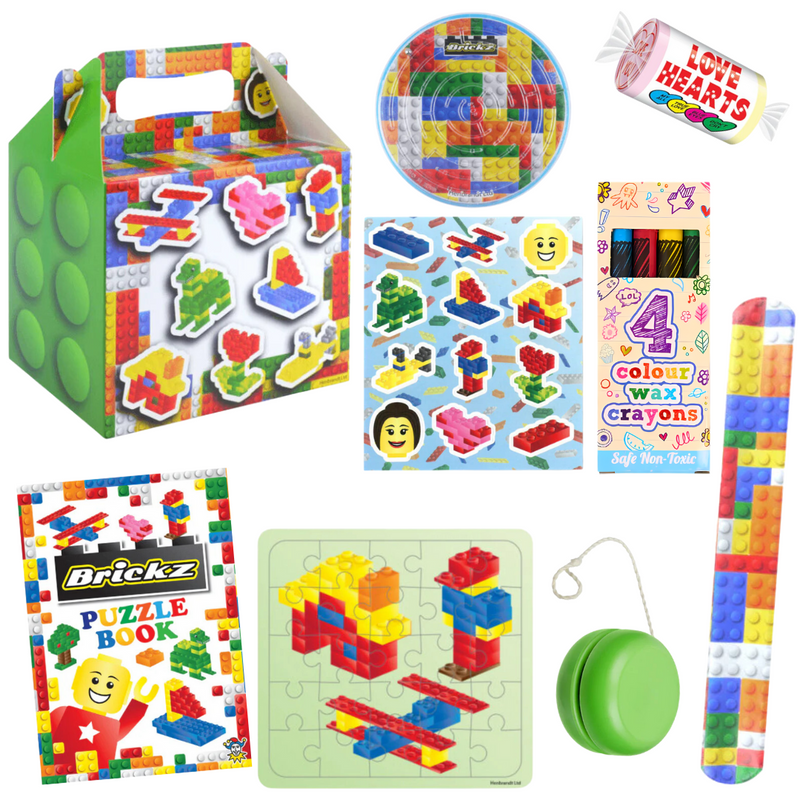 Building Blocks Theme Pre-Filled Party Box collectible from PoundFun