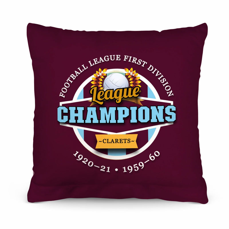 Burnley Champions - Football Legends - Cushion 10 collectible from https://britishmade.gifts/