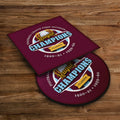 Burnley Champions - Football Coaster - Square Or Circle, alternate view