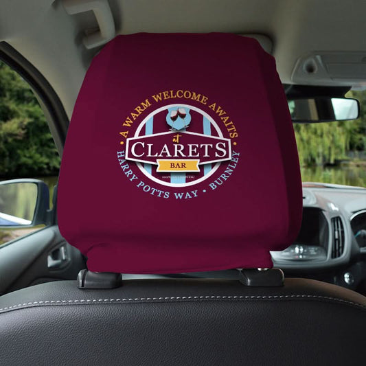 Burnley Clarets - Football Legends - Headrest Cover collectible from https://britishmade.gifts/