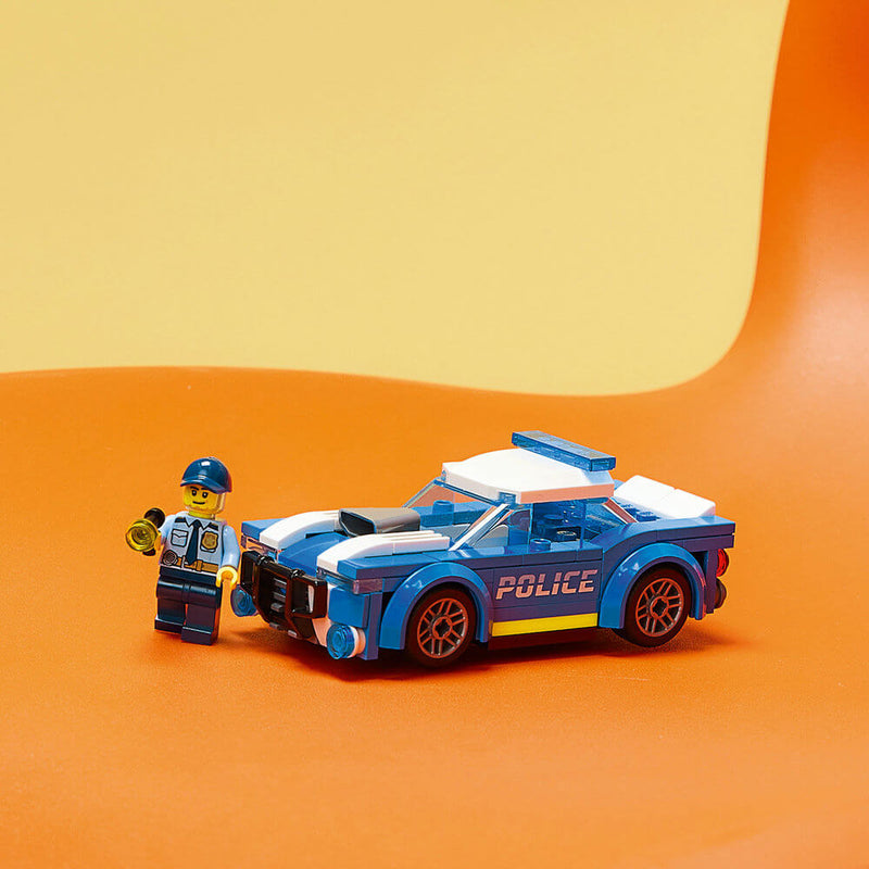 Lego City 60312 Police Car Buildable Toy Playset for Ages 5 and Up, side angle