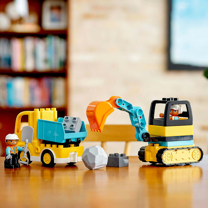 Lego Duplo 10931 Truck and Tracked Excavator