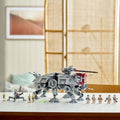 Lego Star Wars 75337 AT-TE Walker Buildable Playset for Ages 9 and Up, side angle