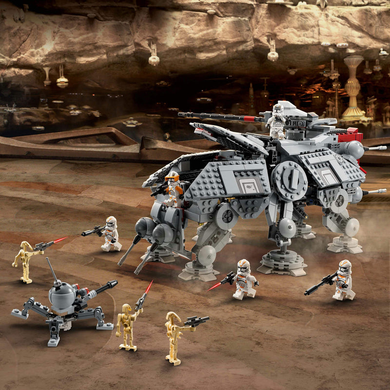 Lego Star Wars 75337 AT-TE Walker Buildable Playset for Ages 9 and Up, rear view