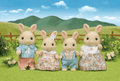 Sylvanian Families Milk Rabbit Family Toy Playset for Ages 3 and Up, alternate view