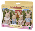 Sylvanian Families Milk Rabbit Family Toy Playset for Ages 3 and Up collectible from Curious Minds